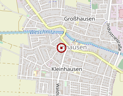 Karte: Caritaszentrum Einhausen St. Vinzenz