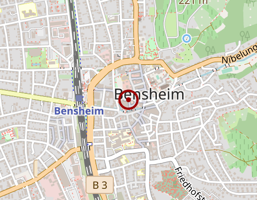 Karte: Hospiz-Verein Bergstraße e.V.