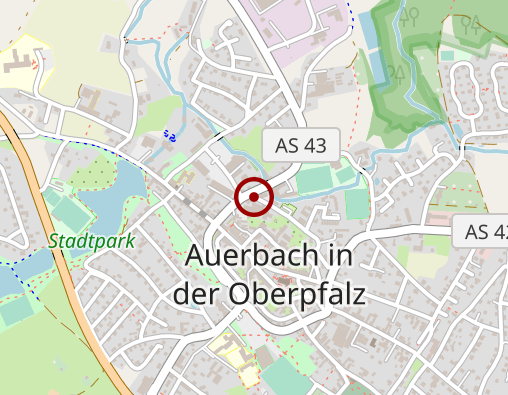 Karte: Bayerisches Rotes Kreuz Landesgeschäftsstelle