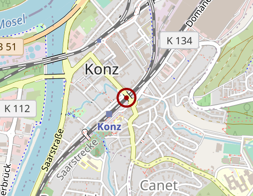 Karte: Apotheke in der Beethovengalerie