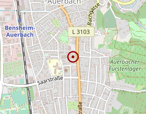 Karte: Behindertenhilfe Bergstrasse gGmbH