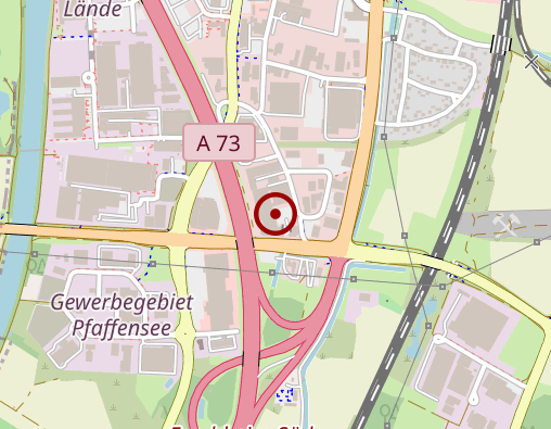 Karte: mpe Pflege GmbH