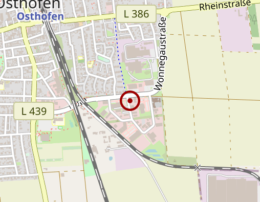 Karte: Fidus-Apotheke Osthofen