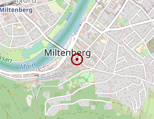 Karte: Betreuungsgruppe Klarasaal Miltenberg