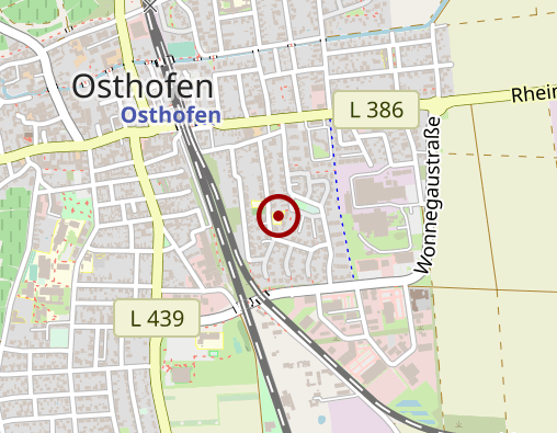 Karte: Evangelische Sozialstation Osthofen