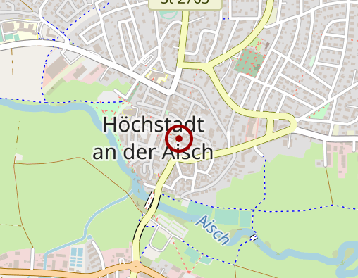 Karte: Caritas-Pflegedienst Höchstadt/ Aisch