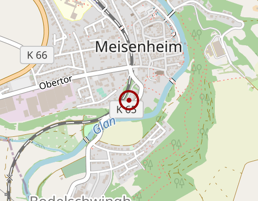 Karte: Dr. Carl Kircher Altenheim