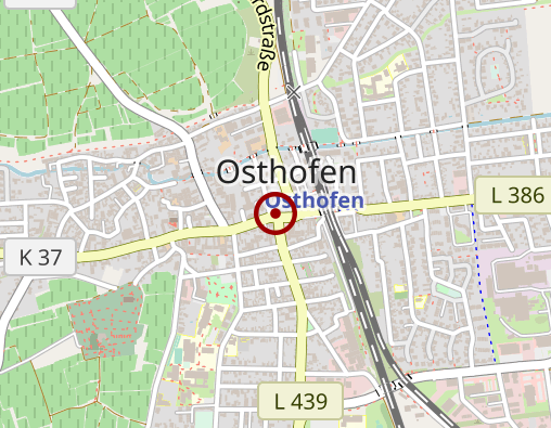 Karte: Rheinberg Apotheke