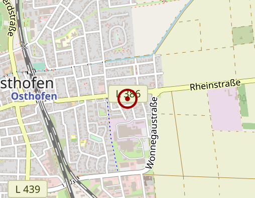 Karte: Altenpflegezentrum Osthofen