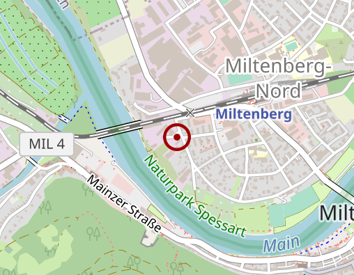 Karte: Rotes Kreuz Kreisverband Miltenberg-Obernburg