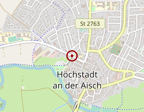 Karte: Kreiskrankenhaus Höchstadt