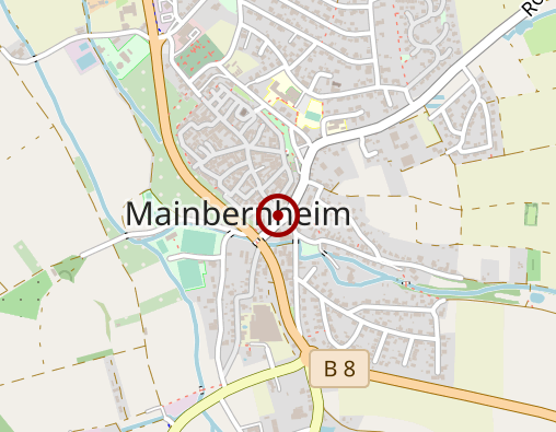 Karte: Diakoniestation Markt Einersheim