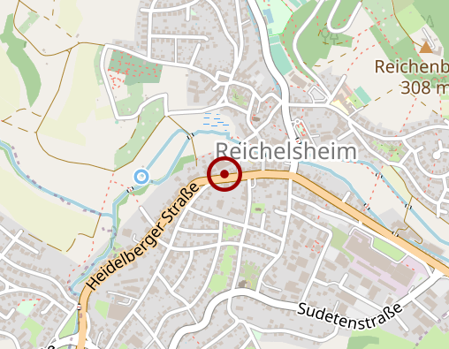 Karte: Reichenberg-Apotheke