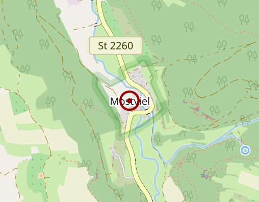 Karte: Tageszentrum "Mostviel"