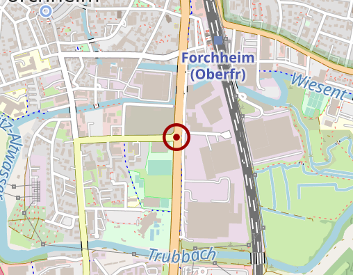 Karte: BRK Seniorenzentrum am Königsbad - Tagespflege