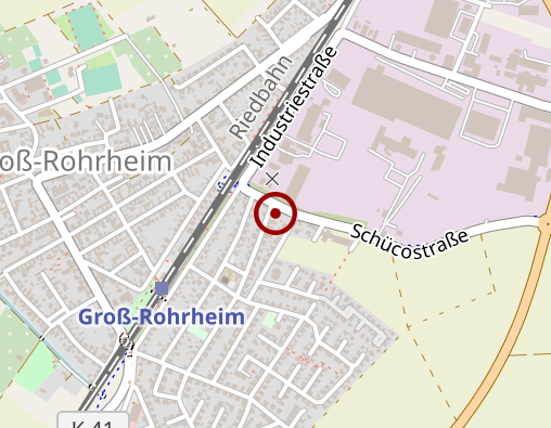 Karte: Mobiler Pflegedienst Gross-Rohrheim GmbH & Co. KG