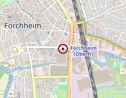 Karte: PhysioTeam Forchheim