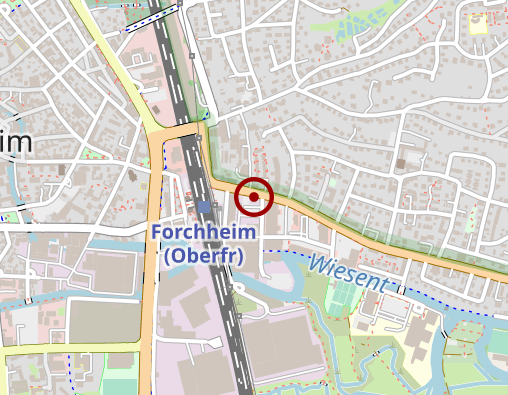 Karte: Alte Hornschuchvilla PrivatPraxis für Physiotherapie Physiotherapie