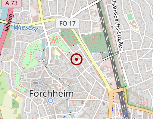 Karte: Hospizverein f. d. Lkrs. Forchheim e. V.