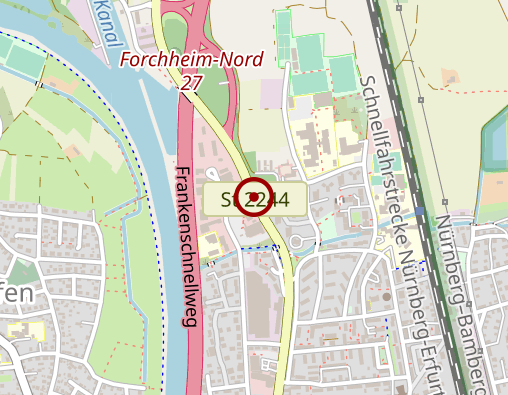 Karte: BRK - Tagespflege im Neuen Katharinenspital