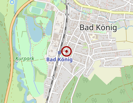 Karte: AWO Bad Königer Pflegedienst