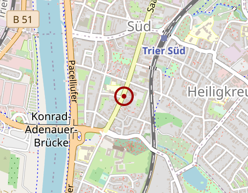 Karte: Apostel-Apotheke St. Matthias