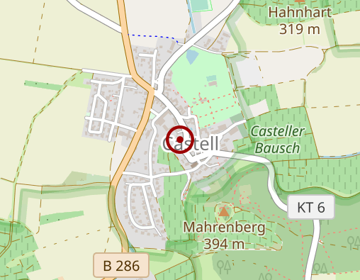 Karte: Kühlwein-Simmenroth Karoline Physiotherapeutin