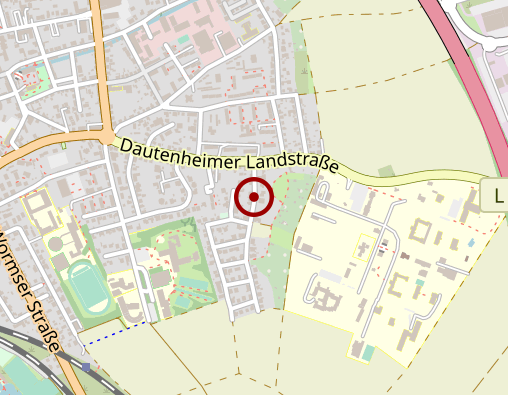 Karte: Evangelische Sozialstation Alzey