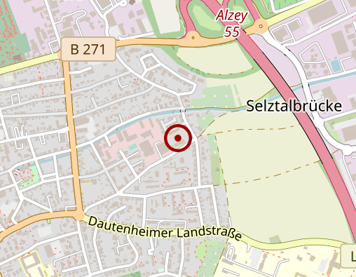 Karte: Kursana Domizil Alzey Haus Urban