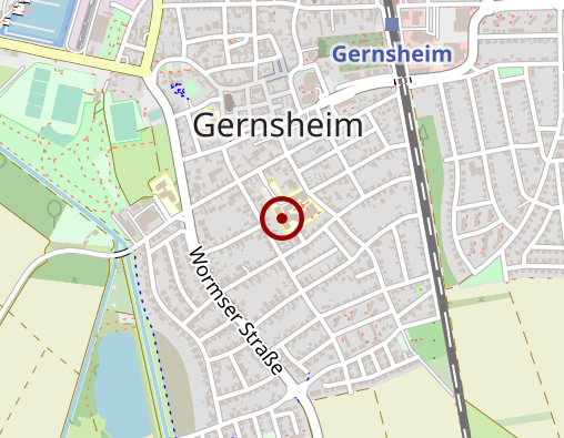 Karte: Haus Rheinaue Senioren- und Pflegeheim