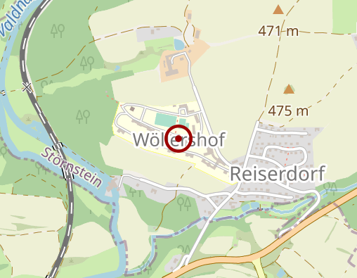 Karte: Bezirkskrankenhaus Wöllershof