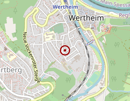 Karte: Caritasverband Suchtberatung