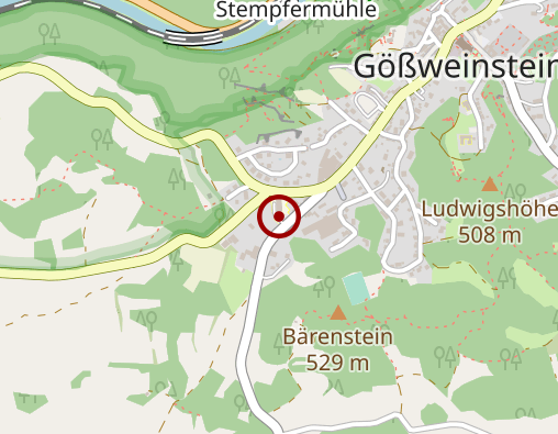 Karte: BRK Seniorenzentrum Gößweinstein - Tagespflege