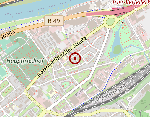 Karte: Seniorenbetreuung Reinert "Betreuung zu Hause"