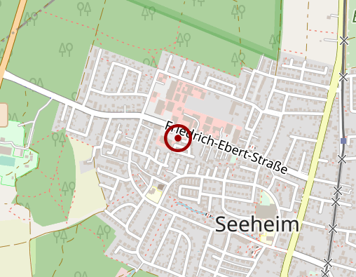 Karte: Arche Noris gGmbH Senioren Arche Seeheim-Jugenheim Altenpflegeheim