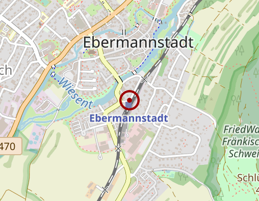 Karte: Caritas Tagespflege Ebermannstadt