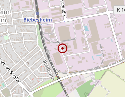 Karte: Werkstätten für Behinderte Rhein-Main e.V.