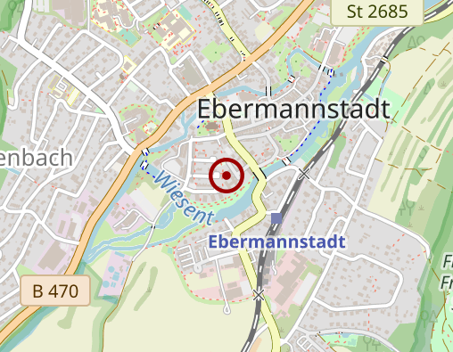 Karte: Physiotherapeutische Praxis K. Baizaee Sportphysiotherapie, manuelle Lymphdrainage u. Massage