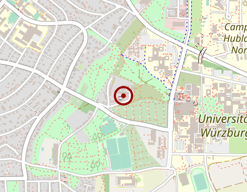 Karte: Seniorenwohnanlage am Hubland