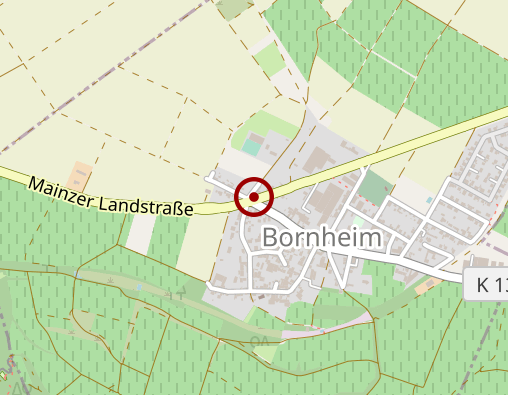 Karte: Amb. Krankenpflegedienst e.V. Bornheimer Sozialstation