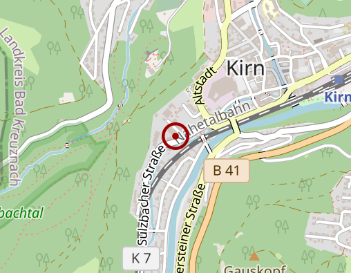 Karte: kreuznacher diakonie