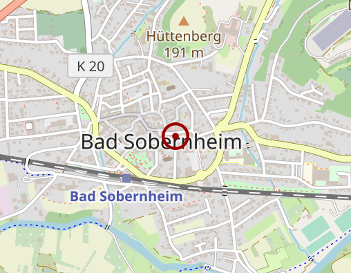 Karte: Ökum. Sozialstation Bad Sobernheim