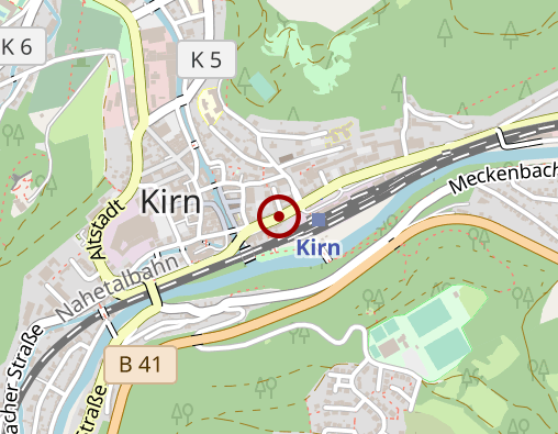 Karte: Betreuungsgruppe Kirn