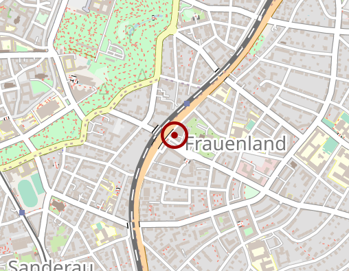 Karte: Bayerisches Rotes Kreuz Kreisverband Würzburg