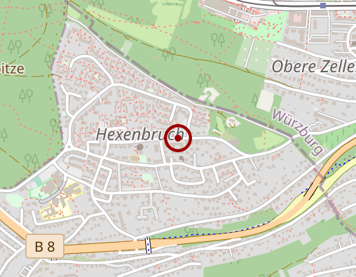 Karte: Höchberger Sozialstation