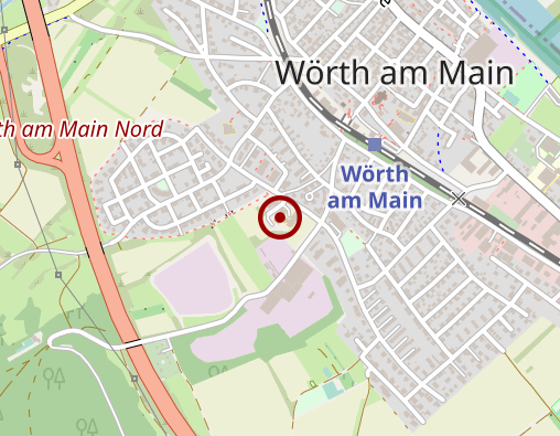 Karte: Tagespflege Wörth