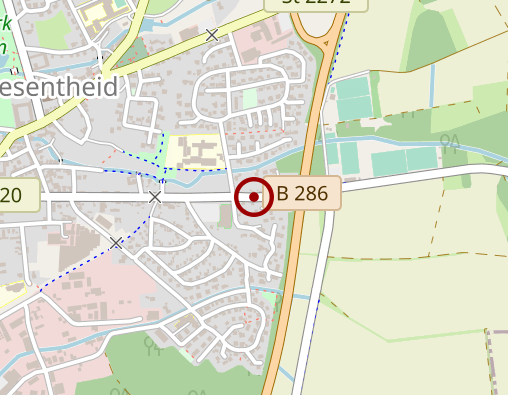 Karte: Dienstagstreff Vergissmeinicht