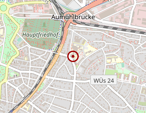 Karte: Klinikum Würzburg Mitte gGmbH