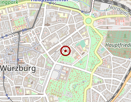 Karte: Rotkreuzklinik Würzburg gGmbH