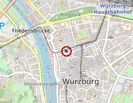 Karte: Bayerisches Rotes Kreuz Landesgeschäftsstelle